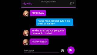 Dabihawks texting story pt3 mistakes gay relationship cussing [upl. by Eedna]