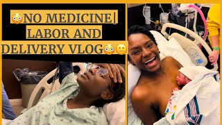 BIRTH VLOG UNMEDICATED LABOR AND DELIVERY DOCTOR MISSED THE BIRTH BEWARE OF PITOCIN 37 WEEKS [upl. by Jackie632]