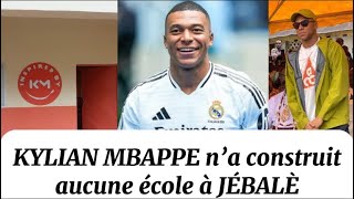 Kylian Mbappe n’a pas construit l’école publique de Jébalè  elle existe depuis 1930 [upl. by Treblig]