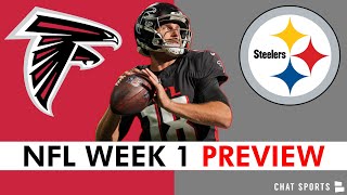 Falcons vs Steelers NFL Week 1 Preview Predictions Injury News amp Keys To Victory [upl. by Nigem]