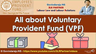 All about Voluntary Provident Fund  VPF [upl. by Isnam46]