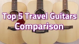 Top 5 Travel Acoustic Guitars Comparison  A Mini Acoustic Guitar Guide [upl. by Etnor]