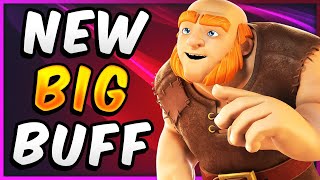 Clash Royale MADE A GIANT MISTAKE BY BUFFING this NO SKILL DECK [upl. by Annoynek919]