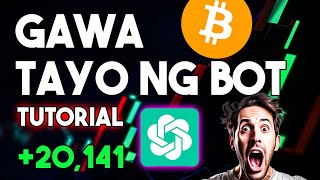 Paano Gumawa Ng Profitable Crypto Trading Bot for Futures Trading Gamit Ang ChatGPT [upl. by Pears715]