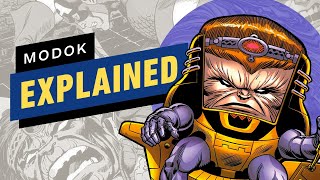 MODOK Explained Whats Up With AntMan and the Wasp Quantumanias BigHeaded Baddie [upl. by Frechette992]