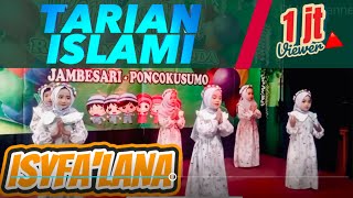 Tarian Islami  Isyfalana  Pentas Seni RA MAMBAUL HUDA [upl. by Ailadgim900]