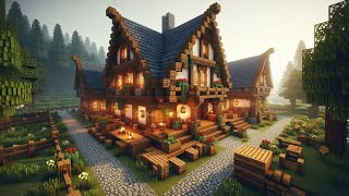 Minecraft MEDIEVAL TAVERN Building Ideas  100 Different Designs [upl. by Cindi]