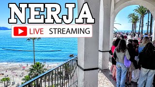 NERJA Spain live amazing day  costa del sol Andalusia [upl. by Declan]