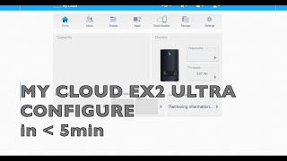 Confiure My Cloud EX2 Ultra in less than 5 min [upl. by Marissa]