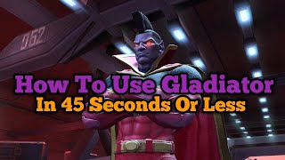 How To Use Gladiator  Insane Energy Bursts [upl. by Biddick]