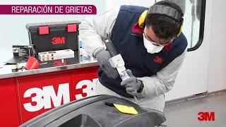 Proceso de Reparación de Plásticos con el Kit 3M [upl. by Sollie751]