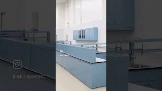 Genie Scientific Lab Design fumehoods workstations metalcabinets [upl. by Ogirdor]