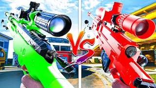 LW3A1 Frostline vs LR 762 Sniper which is better Black Ops 6 [upl. by Aifos]