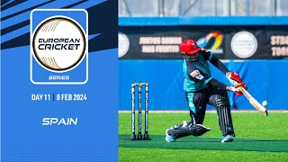 🔴 ECS Spain 2024  Day 11  T10 Live Cricket  European Cricket [upl. by Anetsirk]