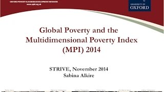 Learning Lab 30 Multidimensional Poverty Analysis [upl. by Yedarb]