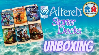 Altered TCG Starter Decks Unboxing [upl. by Irod]