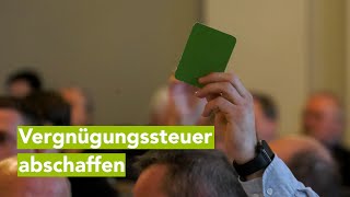 Stadtvertreter wollen Vergnügungssteuer für Schwerin abschaffen [upl. by Leakim307]