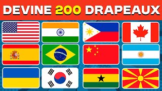 🚩 Devine les DRAPEAUX du Monde Quiz 🌍  De Facile à Très Difficile [upl. by Marleen79]