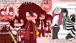 Demon Slayer React To Ships☠️\\Part 3Demon Slayer KNY\\SpoilersRepost [upl. by Ayalat692]