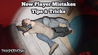 Tips and Tricks For New Players Phasmophobia [upl. by Arerrac702]