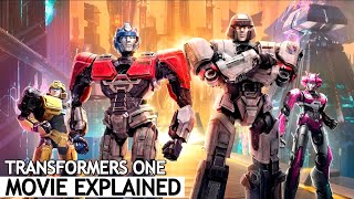 Transformers One Movie Explained in Hindi  BNN Review [upl. by Dedric]