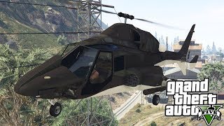 GTA V AirWolf Supercopter [upl. by Anitnuahs118]