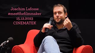 Interview with Joachim Lafosse 151223  CINEMATEK [upl. by Hillari]