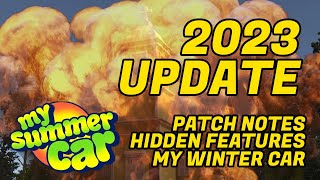 My Summer Car 2023  New Update Hidden Updates and My Winter Car Leak [upl. by Elleiram]