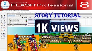 Macromedia Flash 8 Basic Animation Tutorial [upl. by Vyky]