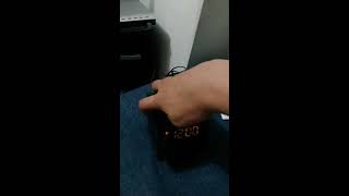 Unboxing  Prueba Radio Despertador Sony IFCC1  Clock Radio [upl. by Nere]