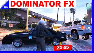 GTA 5 Online  DOMINATOR FX INTERCEPTOR 169 RRGTA [upl. by Eeclehc]