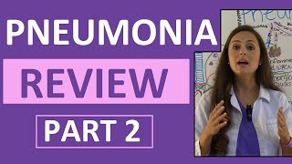 Pneumonia Treatment Nursing Interventions Antibiotics Medication  NCLEX Respiratory Part 2 [upl. by Anna-Diana]