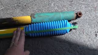 Ford Ranger Rear Leaf springs shocks and shackles [upl. by Svensen]