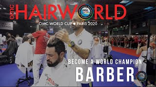 BECOME A WORLD CHAMPION BARBER  OMC HAIRWORLD [upl. by Inesita417]