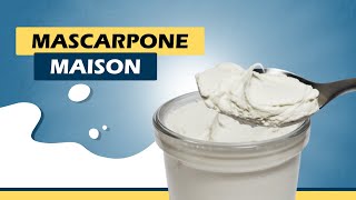 Recette mascarpone fait maison [upl. by Asit458]