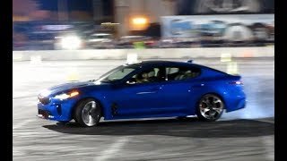 KIA Stinger GT Drift Demo at SEMA Ignited part 2 [upl. by Eiffub]