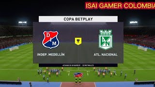 Atletico nacional vs Medellin copa BetPlay SEMIFINAL ida Resumen y goles [upl. by Scotti625]