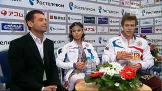 Rostelecom Cup 2012 69 ICE DANCE SD  Elena ILINYKH Nikita KATSALAPOV  09112012 [upl. by Ybloc291]