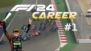 Enzo Fittipaldi Joins Alpine F1 24 Driver Career Mode [upl. by Jeno]