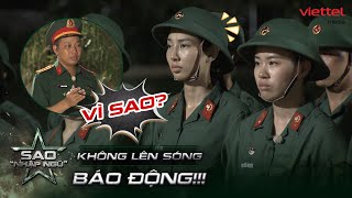 KHÔNG LÊN SÓNG Báo động đột xuất 2 lần Thùy Tiên bị Mũi trưởng nhắc nhở l Sao nhập ngũ 2024 [upl. by Lyontine]