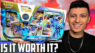 WHATS INSIDE Dialga VSTAR Premium Collection Box OpeningReview [upl. by Evette]