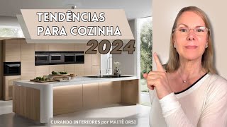 Sete tendências para cozinha em 2024 em projetos maravilhosos [upl. by Ennahoj]