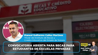 Abierta convocatoria de becas para estudiantes de escuelas privadas  REPORTE 100 [upl. by Aratahc126]