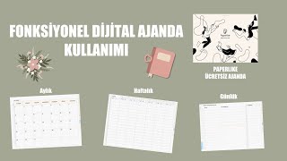 TABLETTE DİJİTAL AJANDA  PAPERLIKE ÜCRETSİZ ÇOK FONKSİYONLU AJANDASI  LİNK AÇIKLAMADA [upl. by Sucramraj]