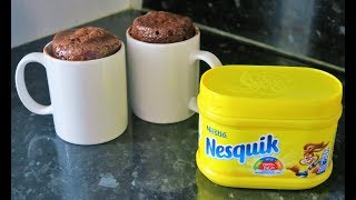 Recette 145  Nesquik Mug Cake [upl. by Thekla956]