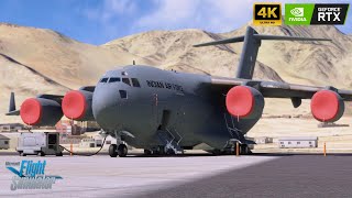 C17 Air Force Aircraft Prepare For Takeoff From Zayed International Airport [upl. by Malik937]