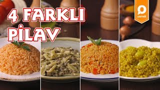 4 Farklı Pilav  Onedio Yemek  Tek Malzeme Çok Tarif [upl. by Ynatil]