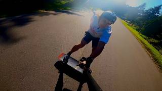 quotCedarquot  Two Raw Runs  Downhill freeride longboard downhill gopro powerslide freeride skate [upl. by Ayamat996]