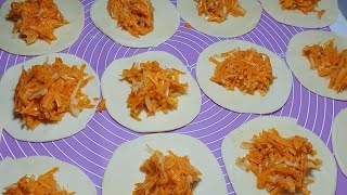 САМСА С ТЫКВОЙ ИЗ СЛОЁНОЕГО ТЕСТО ВКУСНЕЕ ЧЕМ С МЯСОМ [upl. by Kcirrem]