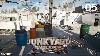 JunkYard Simulator s2Ep05 [upl. by Yerhpmuh]